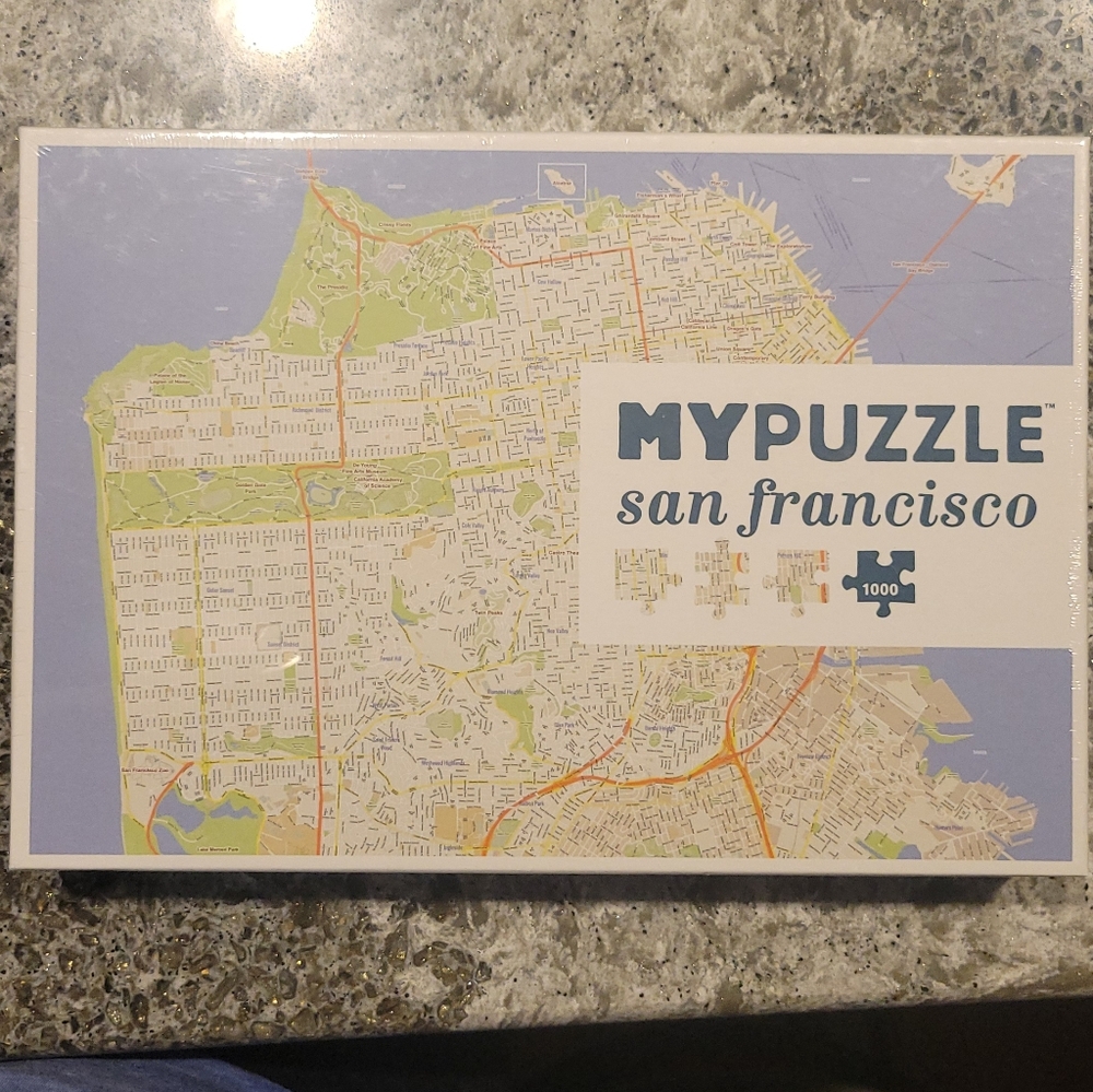 MYPUZZLE San Francisco 1000-Pieces